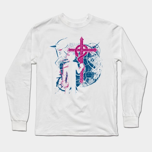 Alchemists Bros Long Sleeve T-Shirt by StudioM6